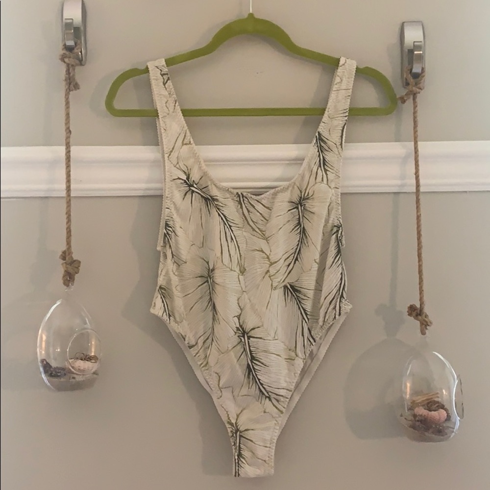 Free People Tropical Body Suit